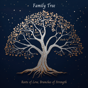 Family Tree Foil Artwork